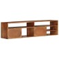 vidaXL Mueble de TV de madera maciza de acacia 140x30x35 cm vidaXL Mueble de TV de madera maciza de acacia 140x30x35 cm