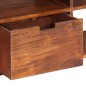 vidaXL Mueble de TV de madera maciza de acacia 140x30x35 cm vidaXL Mueble de TV de madera maciza de acacia 140x30x35 cm