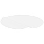 vidaXL Protector de mesa PVC transparente Ø 60 cm 2 mm vidaXL Protector de mesa PVC transparente Ø 60 cm 2 mm