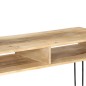 vidaXL Mesa consola de madera maciza de mango 115x35x76 cm vidaXL Mesa consola de madera maciza de mango 115x35x76 cm