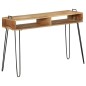 vidaXL Mesa consola de madera maciza de mango 115x35x76 cm vidaXL Mesa consola de madera maciza de mango 115x35x76 cm