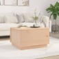 vidaXL Mesa de centro de madera maciza de pino 60x50x35 cm vidaXL Mesa de centro de madera maciza de pino 60x50x35 cm