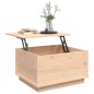 vidaXL Mesa de centro de madera maciza de pino 60x50x35 cm vidaXL Mesa de centro de madera maciza de pino 60x50x35 cm