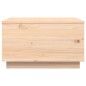vidaXL Mesa de centro de madera maciza de pino 60x50x35 cm vidaXL Mesa de centro de madera maciza de pino 60x50x35 cm