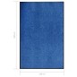 vidaXL Felpudo lavable azul 120x180 cm vidaXL Felpudo lavable azul 120x180 cm