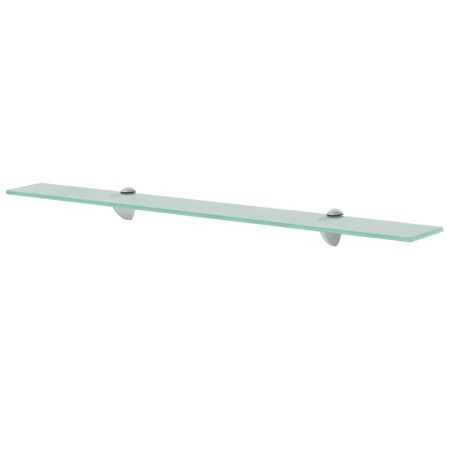vidaXL Estante flotante de cristal 80x10 cm 8 mm