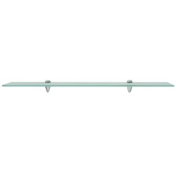 vidaXL Estante flotante de cristal 80x10 cm 8 mm