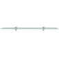 vidaXL Estante flotante de cristal 80x10 cm 8 mm vidaXL Estante flotante de cristal 80x10 cm 8 mm