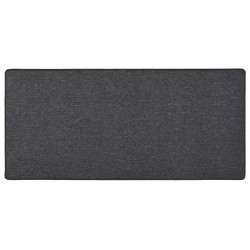 vidaXL Alfombra de pasillo gris antracita 80x150 cm