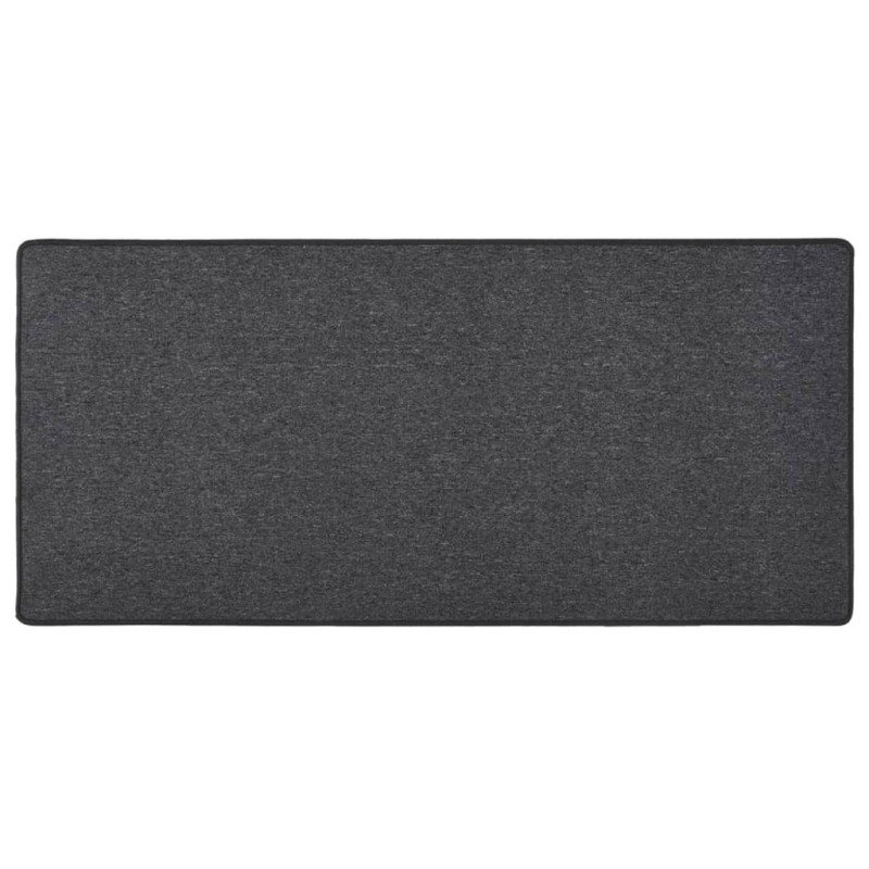 vidaXL Alfombra de pasillo gris antracita 80x150 cm vidaXL Alfombra de pasillo gris antracita 80x150 cm