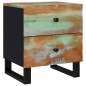 vidaXL Mesita de noche de madera maciza reciclada 40x33x46 cm vidaXL Mesita de noche de madera maciza reciclada 40x33x46 cm