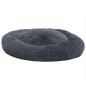 vidaXL Cojín lavable para perros y gatos felpa gris oscuro 70x70x15 cm vidaXL Cojín lavable para perros y gatos felpa gris oscuro 70x70x15 cm