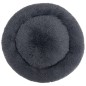 vidaXL Cojín lavable para perros y gatos felpa gris oscuro 70x70x15 cm vidaXL Cojín lavable para perros y gatos felpa gris oscuro 70x70x15 cm