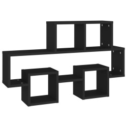 vidaXL Estante de pared forma de coche madera contrachapada 82x15x51cm