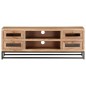vidaXL Mueble de TV de madera maciza de acacia 110x30x40 cm 