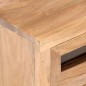 vidaXL Mueble de TV de madera maciza de acacia 110x30x40 cm 