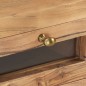 vidaXL Mueble de TV de madera maciza de acacia 110x30x40 cm 