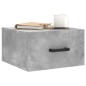 vidaXL Mesitas de noche de pared 2 uds color gris hormigón 35x35x20 cm vidaXL Mesitas de noche de pared 2 uds color gris hormigón 35x35x20 cm