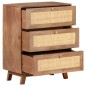 vidaXL Aparador de madera maciza de mango 61x35x76 cm vidaXL Aparador de madera maciza de mango 61x35x76 cm