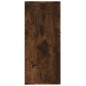 vidaXL Aparador madera contrachapada color roble ahumado 88x30x70 cm