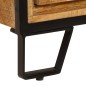 vidaXL Mueble para la TV con cajones madera mango maciza 120x30x40 cm 