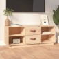 vidaXL Mueble de TV de madera maciza de pino 100x34x40 cm