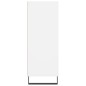 vidaXL Estantería madera de ingeniería blanco 69,5x32,5x90 cm vidaXL Estantería madera de ingeniería blanco 69,5x32,5x90 cm
