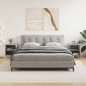 vidaXL Mesitas de noche 2 uds madera gris hormigón 40x30x50 cm