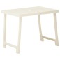 vidaXL Mesa y sillas bistró de jardín plegables 3 pzas plástico blanco vidaXL Mesa y sillas bistró de jardín plegables 3 pzas plástico blanco