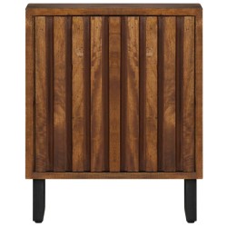 vidaXL Mesita de noche madera maciza de mango 40x30x50 cm