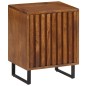 vidaXL Mesita de noche madera maciza de mango 40x30x50 cm vidaXL Mesita de noche madera maciza de mango 40x30x50 cm