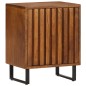vidaXL Mesita de noche madera maciza de mango 40x30x50 cm vidaXL Mesita de noche madera maciza de mango 40x30x50 cm