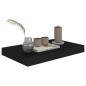 vidaXL Estantes flotantes de pared 2 uds MDF negro 40x23x3,8 cm vidaXL Estantes flotantes de pared 2 uds MDF negro 40x23x3,8 cm