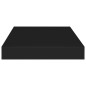 vidaXL Estantes flotantes de pared 2 uds MDF negro 40x23x3,8 cm vidaXL Estantes flotantes de pared 2 uds MDF negro 40x23x3,8 cm