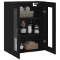 vidaXL Armario de pared negro 69,5x34x90 cm vidaXL Armario de pared negro 69,5x34x90 cm