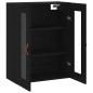 vidaXL Armario de pared negro 69,5x34x90 cm vidaXL Armario de pared negro 69,5x34x90 cm