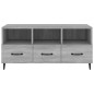 vidaXL Mueble de TV madera contrachapada gris Sonoma 102x35x50 cm