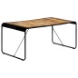 vidaXL Mesa de comedor madera maciza de mango en bruto 180x90x76 cm vidaXL Mesa de comedor madera maciza de mango en bruto 180x90x76 cm