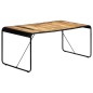 vidaXL Mesa de comedor madera maciza de mango en bruto 180x90x76 cm vidaXL Mesa de comedor madera maciza de mango en bruto 180x90x76 cm