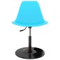 vidaXL Sillas de comedor giratorias 2 unidades PP azul vidaXL Sillas de comedor giratorias 2 unidades PP azul