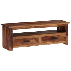 vidaXL Mueble de TV madera maciza de Sheesham 118x30x40 cm