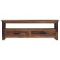 vidaXL Mueble de TV madera maciza de Sheesham 118x30x40 cm vidaXL Mueble de TV madera maciza de Sheesham 118x30x40 cm