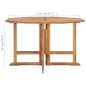 vidaXL Mesa de comedor de jardín plegable teca maciza 110x110x75 cm vidaXL Mesa de comedor de jardín plegable teca maciza 110x110x75 cm