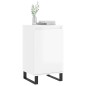 vidaXL Aparadores 2 uds madera de ingeniería blanco brillo 40x35x70 cm vidaXL Aparadores 2 uds madera de ingeniería blanco brillo 40x35x70 cm