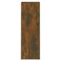 vidaXL Mueble para TV madera contrachapada roble ahumado 30,5x30x90 cm vidaXL Mueble para TV madera contrachapada roble ahumado 30,5x30x90 cm