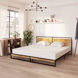 vidaXL Estructura de cama de metal 200x200 cm