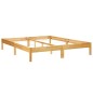 vidaXL Estructura de cama de madera maciza de roble 200x200 cm vidaXL Estructura de cama de madera maciza de roble 200x200 cm