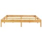 vidaXL Estructura de cama de madera maciza de roble 200x200 cm vidaXL Estructura de cama de madera maciza de roble 200x200 cm