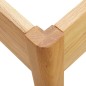 vidaXL Estructura de cama de madera maciza de roble 200x200 cm vidaXL Estructura de cama de madera maciza de roble 200x200 cm