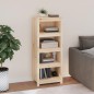 vidaXL Estantería madera maciza de pino 50 x 35 x 125,5 cm vidaXL Estantería madera maciza de pino 50 x 35 x 125,5 cm